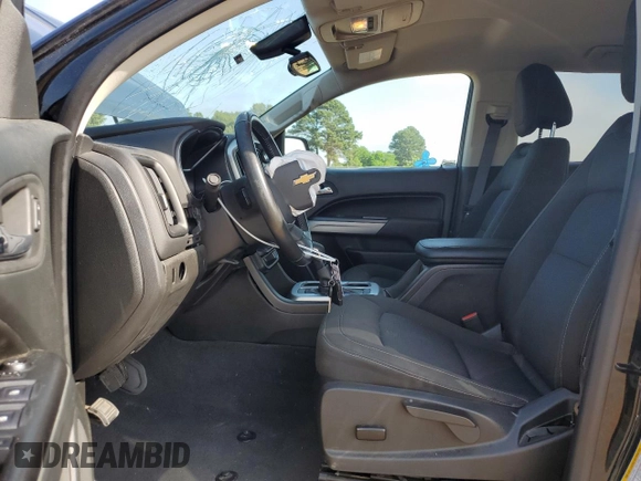 2022 Chevrolet Colorado 2WD LT with VIN 1GCGSCEA0N1308752, listed as a Copart auction lot 53984015 with 27,345 mi miles and Salvage title. Bid and sale history available at DreamBid. Image 7.