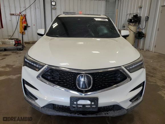 2019 Acura RDX w/Advance Pkg with VIN 5J8TC2H72KL014244, listed as a Copart auction lot 53236385 with 92,402 mi miles and Clean Title. Bid and sale history available at carsss.com. Image 5.