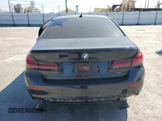 2021 BMW 5 Series 530i with VIN WBA53BH06MWW97316, listed as a Copart auction lot 46530955 with 72,891 mi miles and Salvage title. Bid and sale history available at DreamBid. Image 6.