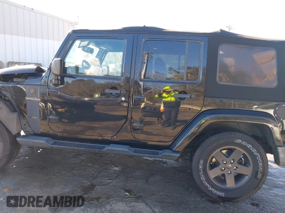 2016 Jeep Wrangler Unlimited Sport with VIN 1C4BJWDG1GL226069, listed as a IAAI auction lot 41003276 with 88,015 mi miles and . Bid and sale history available at DreamBid. Image 14.