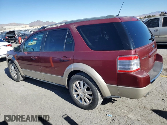 2008 Ford Taurus X Eddie Bauer с VIN 1FMDK07WX8GA10801, выставлен на аукционе Copart как лот 88365745 с пробегом 183 109 миль миль и Списание • Salvage title. История ставок и продаж доступна на DreamBid. Изображение 2.