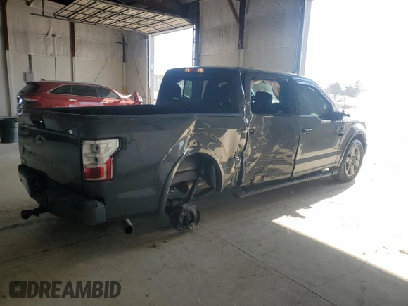 2020 Ford F-150 XL with VIN 1FTEW1C51LFA79701, listed as a Copart auction lot 46632025 with 133,210 mi miles and Salvage Title. Bid and sale history available at carsss.com. Image 3.