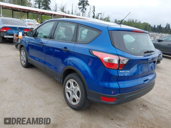 2018 Ford Escape S with VIN 1FMCU0F77JUB44916, listed as a IAAI auction lot 42136740 with 111,362 mi miles and . Bid and sale history available at carsss.com. Image 3.