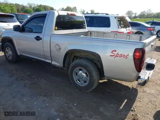2007 Chevrolet Colorado Work Truck with VIN 1GCCS149878123398, listed as a IAAI auction lot 41991685 with 263,328 mi miles. Bid and sale history available at carsss.com. Image 3.