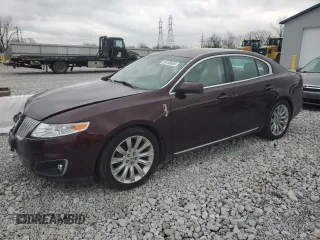 2009 Lincoln MKS with VIN 1LNHM94R19G622675, listed as a Copart auction lot 89158655 with 84,570 mi miles and Salvage Title. Bid and sale history available at carsss.com. Image 1.