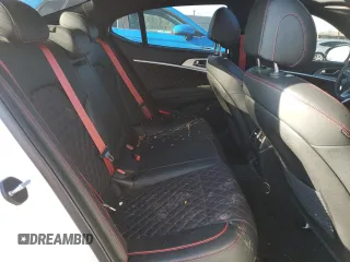 2023 Genesis G70 3.3T with VIN KMTG54TE4PU124582, listed as a Copart auction lot 82248474 with 16,644 mi miles and Salvage Title. Bid and sale history available at DreamBid. Image 10.