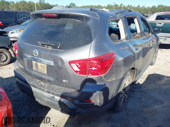 2018 Nissan Pathfinder SV with VIN 5N1DR2MN1JC622756, listed as a IAAI auction lot 40875615 with 127,122 mi miles. Bid and sale history available at carsss.com. Image 4.