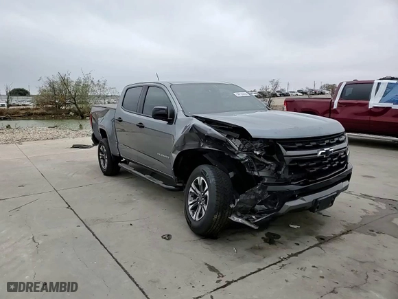 2021 Chevrolet Colorado 2WD Z71 with VIN 1GCGSDEN1M1109345, listed as a Copart auction lot 84763064 with 97,281 mi miles and Salvage Title. Bid and sale history available at carsss.com. Image 13.