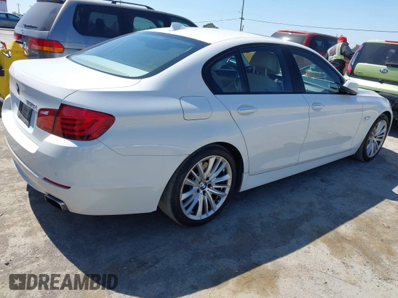 2011 BMW 5 Series 550i with VIN WBAFR9C59BC617438, listed as a IAAI auction lot 42619509 with 107,078 mi miles and . Bid and sale history available at DreamBid. Image 4.