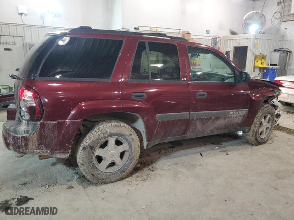 2004 Chevrolet TrailBlazer LS with VIN 1GNDT13SX42289904, listed as a Copart auction lot 44515225 with 165,168 mi miles and Salvage Title. Bid and sale history available at carsss.com. Image 3.