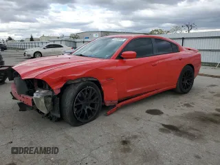 2014 Dodge Charger RT z VIN 2C3CDXCT5EH166019, wystawiony jako Copart lot #44645655 z przebiegiem 217 083 mil mil oraz Szkoda całkowita • Salvage title. Historia ofert i sprzedaży dostępna na DreamBid. Obrazek 1.