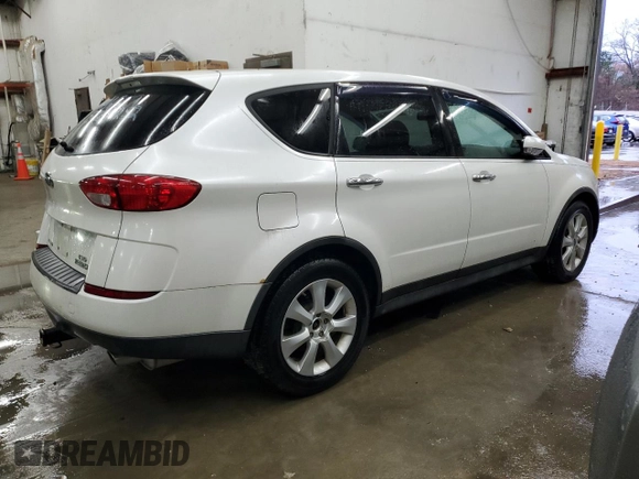 2006 Subaru Tribeca 5-Pass z VIN 4S4WX82C364417394, wystawiony jako Copart lot #84560214 z przebiegiem 132 212 mil mil oraz Czysty tytuł • Clean title. Historia ofert i sprzedaży dostępna na DreamBid. Obrazek 3.