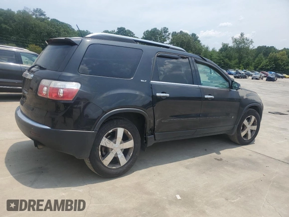 2009 GMC Acadia SLT2 with VIN 1GKER33D49J189310, listed as a Copart auction lot 61991705 with 165,339 mi miles and Salvage title. Bid and sale history available at DreamBid. Image 3.