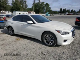 2019 Infiniti Q50 Luxe с VIN JN1EV7AR0KM592625, выставлен на аукционе Copart как лот 57175775 с пробегом 57 239 миль миль и Списание • Salvage title. История ставок и продаж доступна на DreamBid. Изображение 4.