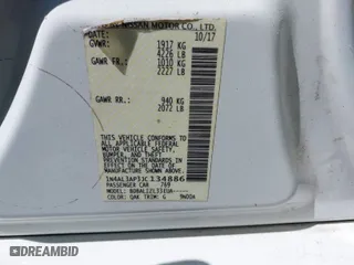 2018 Nissan Altima 2.5 SR with VIN 1N4AL3AP3JC134886, listed as a IAAI auction lot 41806510 with 171,653 mi miles. Bid and sale history available at carsss.com. Image 9.