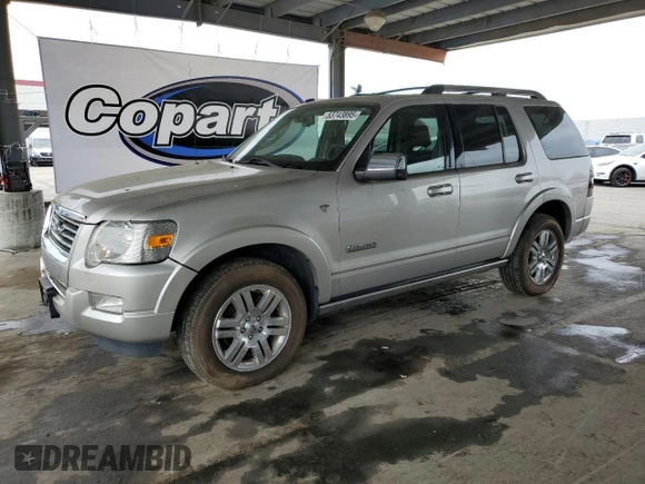 2008 Ford Explorer Limited с VIN 1FMEU758X8UB31972, выставлен на аукционе Copart как лот 53743895 с пробегом 161 030 миль миль и Чистый • Clean title. История ставок и продаж доступна на DreamBid. Изображение 1.