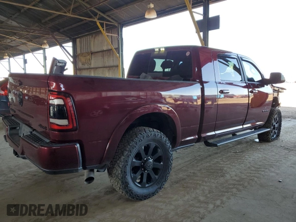 2019 Ram 2500 Laramie with VIN 3C6UR5NL3KG706893, listed as a Copart auction lot 52368885 with 90,928 mi miles and Salvage title. Bid and sale history available at DreamBid. Image 3.