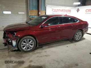 2016 Chevrolet Impala LT with VIN 2G1115S35G9202931, listed as a Copart auction lot 50147655 with 133,606 mi miles and Salvage Title. Bid and sale history available at DreamBid. Image 1.