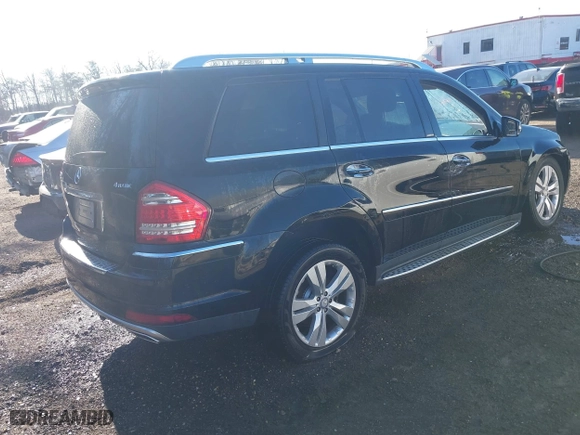 2011 Mercedes-Benz GL-Class GL 450 with VIN 4JGBF7BE6BA628596, listed as a IAAI auction lot 41737405 with 166,040 mi miles. Bid and sale history available at carsss.com. Image 4.