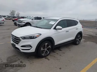 2016 Hyundai Tucson Limited with VIN KM8J33A2XGU037231, listed as a IAAI auction lot 42096501 with 151,912 mi miles and . Bid and sale history available at DreamBid. Image 2.