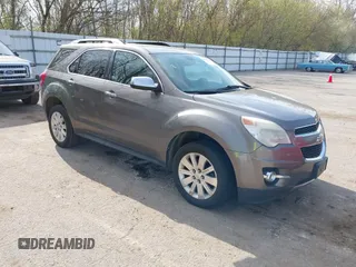 2011 Chevrolet Equinox LT w/2LT with VIN 2CNALPEC5B6355856, listed as a IAAI auction lot 42119758 with 161,005 mi miles. Bid and sale history available at carsss.com. Image 1.