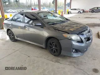 2009 Toyota Corolla with VIN 1NXBU40E29Z028660, listed as a IAAI auction lot 42025186 with 218,285 mi miles. Bid and sale history available at carsss.com. Image 1.