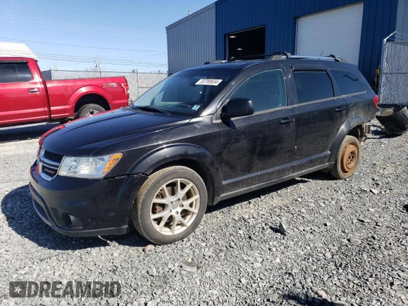 2013 Dodge Journey Crew with VIN 3C4PDCCG1DT655578, listed as a Copart auction lot 53799934 with 173,332 mi miles and Clean title. Bid and sale history available at DreamBid. Image 1.