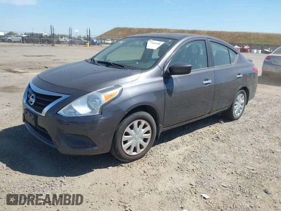 2015 Nissan Versa SV with VIN 3N1CN7AP0FL908711, listed as a IAAI auction lot 42200288 with 157,615 mi miles. Bid and sale history available at carsss.com. Image 2.