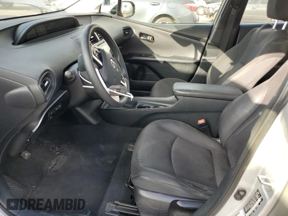 2017 Toyota Prius Two with VIN JTDKBRFU8H3567035, listed as a Copart auction lot 86498194 with 66,994 mi miles and Salvage Title. Bid and sale history available at DreamBid. Image 7.
