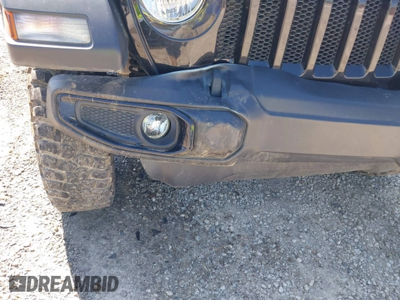 2021 Jeep Wrangler Unlimited Sport S with VIN 1C4HJXDG5MW804748, listed as a IAAI auction lot 41878895 with 35,839 mi miles and . Bid and sale history available at DreamBid. Image 6.