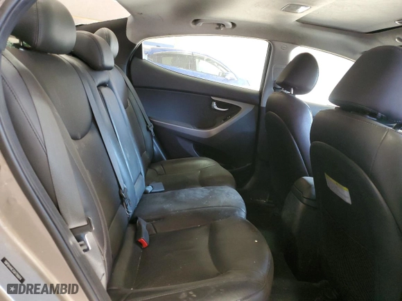 2016 Hyundai Elantra GL with VIN 5NPDH4AE2GH799014, listed as a Copart auction lot 43185425 with 176,286 mi miles and Salvage Title. Bid and sale history available at carsss.com. Image 10.