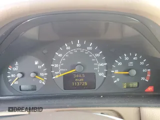 2002 Mercedes-Benz E-Class with VIN WDBJF82J12X062460, listed as a Copart auction lot 79264964 with 113,725 mi miles and Salvage Title. Bid and sale history available at carsss.com. Image 9.