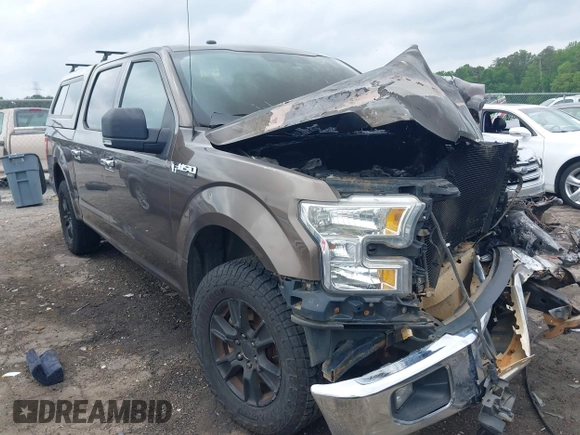 2016 Ford F-150 XLT with VIN 1FTEW1EF2GFB49041, listed as a IAAI auction lot 42092474 with Not Provided miles and . Bid and sale history available at carsss.com. Image 1.