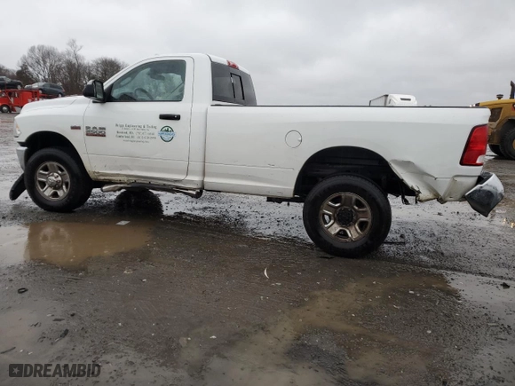 2018 Ram 2500 Tradesman with VIN 3C6MR5AJ8JG337998, listed as a Copart auction lot 85185914 with 131,337 mi miles and Salvage Title. Bid and sale history available at carsss.com. Image 2.
