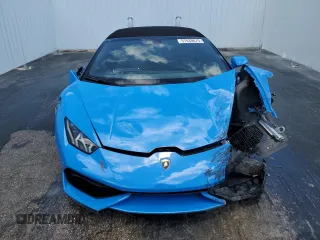 2016 Lamborghini Huracan LP 610-4 с VIN ZHWUR1ZF5GLA04553, выставлен на аукционе Copart как лот 57830675 с пробегом 15 820 миль миль и Списание • Salvage title. История ставок и продаж доступна на DreamBid. Изображение 5.
