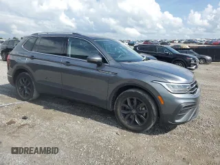 2023 Volkswagen Tiguan SE with VIN 3VVNB7AX5PM066685, listed as a Copart auction lot 61193465 with 44,816 mi miles and Salvage title. Bid and sale history available at DreamBid. Image 4.