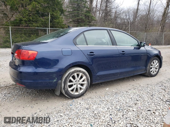 2014 Volkswagen Jetta Sedan SE with VIN 3VWD17AJ0EM414055, listed as a Copart auction lot 51383895 with 117,988 mi miles and Clean Title. Bid and sale history available at carsss.com. Image 3.
