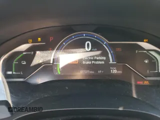 2018 Honda Clarity Plug-In Hybrid Touring with VIN JHMZC5F34JC010140, listed as a Copart auction lot 85269634 with 77,377 mi miles and Salvage Title. Bid and sale history available at carsss.com. Image 9.