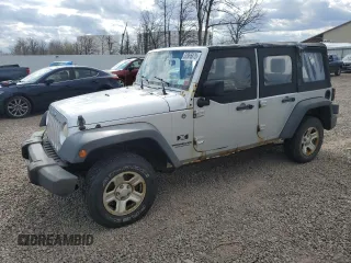 2007 Jeep Wrangler Unlimited X with VIN 1J4GA39177L178712, listed as a Copart auction lot 52965875 with 187,063 mi miles and Clean Title. Bid and sale history available at DreamBid. Image 1.