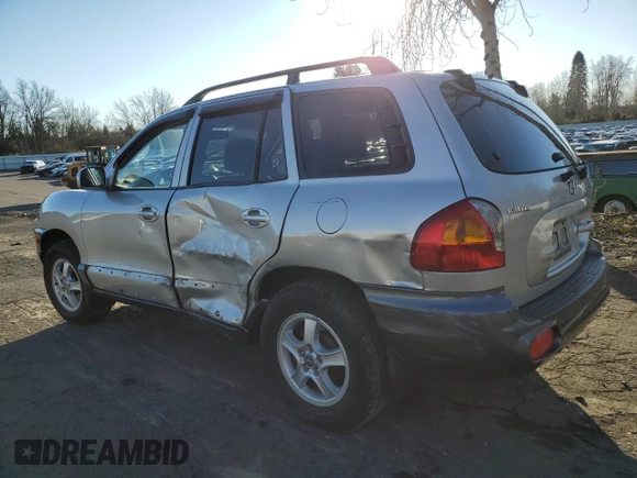 2003 Hyundai Santa Fe GLS with VIN KM8SC73D93U534436, listed as a Copart auction lot 44957605 with 123,519 mi miles and Salvage Title. Bid and sale history available at carsss.com. Image 2.