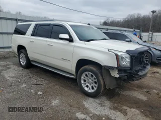 2015 GMC Yukon XL SLT with VIN 1GKS1HKC0FR177149, listed as a Copart auction lot 44408655 with 207,206 mi miles and Salvage Title. Bid and sale history available at carsss.com. Image 4.
