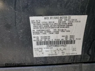 2016 Ford Taurus SEL with VIN 1FAHP2E88GG144623, listed as a Copart auction lot 49427115 with 105,471 mi miles and Salvage title. Bid and sale history available at DreamBid. Image 13.