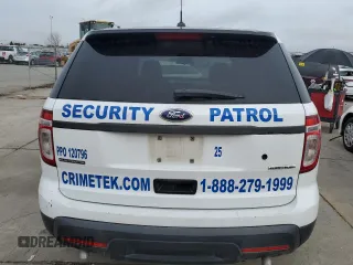 2013 Ford Utility Police Interceptor with VIN 1FM5K7AR2DGB08473, listed as a Copart auction lot 45728965 with 202,881 mi miles and Clean Title. Bid and sale history available at carsss.com. Image 6.