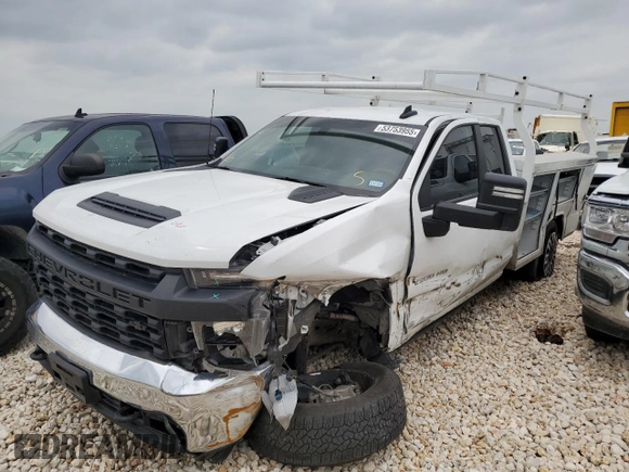 2022 Chevrolet Silverado 1500 with VIN 1GB2WLE78NF328371, listed as a Copart auction lot 53753955 with 70,645 mi miles and Salvage Title. Bid and sale history available at DreamBid. Image 1.