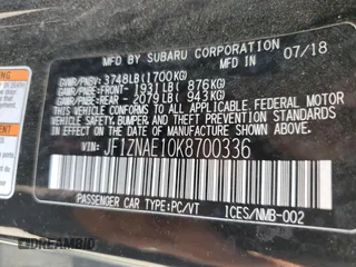 2019 Toyota 86 GT with VIN JF1ZNAE10K8700336, listed as a Copart auction lot 73227344 with 55,601 mi miles and Salvage Title. Bid and sale history available at carsss.com. Image 14.