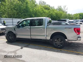 2021 Ford F-150 XL with VIN 1FTFW1E85MFC25658, listed as a IAAI auction lot 42340528 with 85,734 mi miles and . Bid and sale history available at DreamBid. Image 15.
