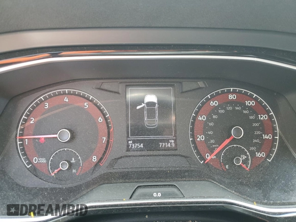 2019 Volkswagen Jetta S с VIN 3VWC57BUXKM025895, выставлен на аукционе Copart как лот 57839285 с пробегом 73 754 миль миль и Списание • Salvage title. История ставок и продаж доступна на DreamBid. Изображение 9.