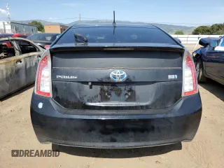 2013 Toyota Prius One with VIN JTDKN3DU9D5558916, listed as a Copart auction lot 54911185 with 143,311 mi miles and Salvage Title. Bid and sale history available at DreamBid. Image 6.