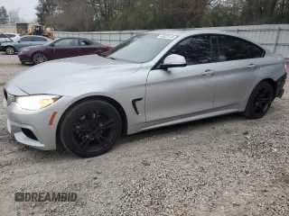 2015 BMW 4 Series 428i xDrive with VIN WBA4C9C54FG135273, listed as a Copart auction lot 48623135 with 202,238 mi miles and Salvage Title. Bid and sale history available at carsss.com. Image 1.
