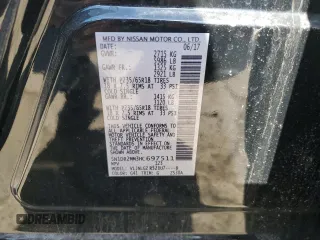 2017 Nissan Pathfinder SV with VIN 5N1DR2MM3HC697511, listed as a Copart auction lot 51979005 with 136,300 mi miles and Clean Title. Bid and sale history available at carsss.com. Image 13.